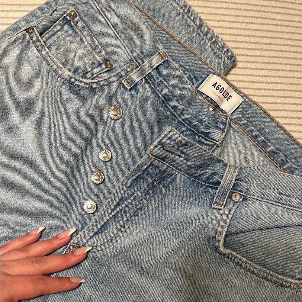Agolde criss cross jeans 26!